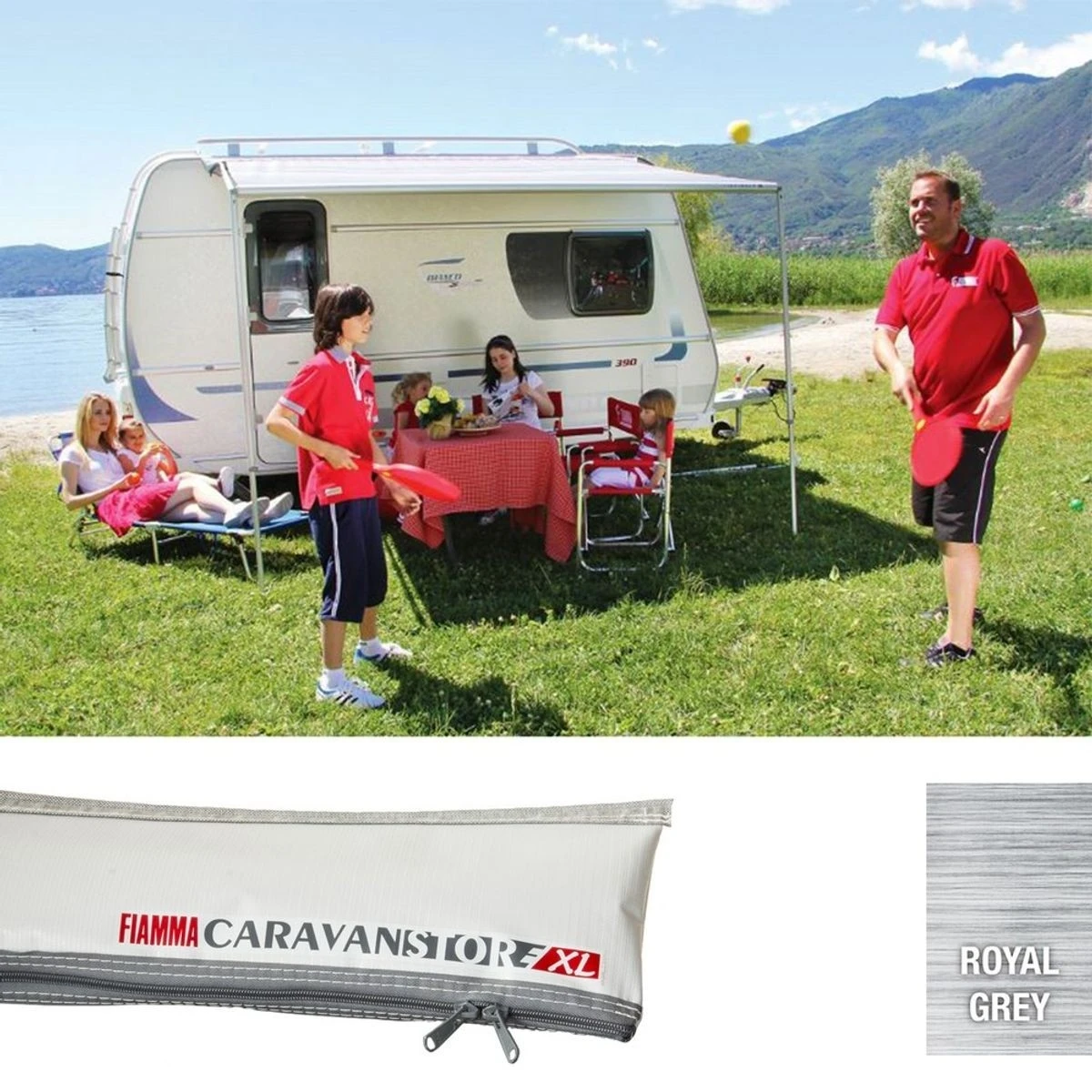 Fiamma Caravanstore Lightweight Awning Royal Grey Sizes 190,225,255 1 Fiamma Caravanstore Lightweight Awning Royal Grey Sizes 190,225,255