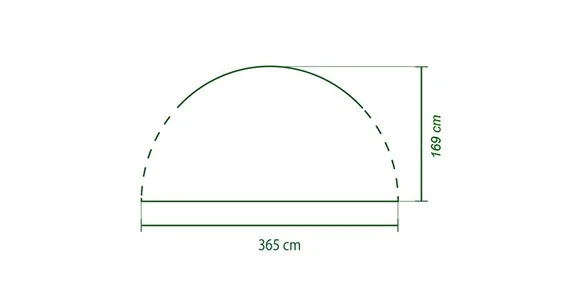 Coleman Event Shelter Pro L Sunwall (silver) 2000038904