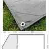 Sunncamp Evolution 300 Shaped SPS Footprint Tent Groundsheet