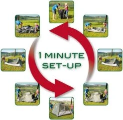 Coleman Instant Dome 5 Tent, 5 Person Tent 2000012694 -CampGear Universe 71a0p57zlrl. ac sl1000 2