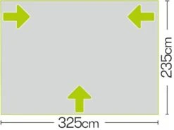 Quest Falcon 325 Poled Porch Awning A3502GY 12 Quest Falcon 325 Poled Porch Awning A3502GY -CampGear Universe a3502 7 midsize