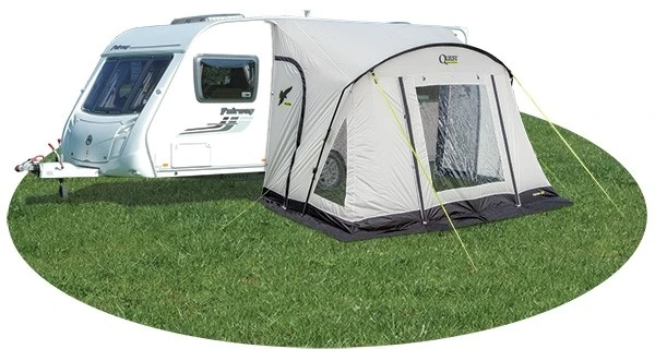 Quest Falcon 325 Poled Porch Awning A3502GY 1 Quest Falcon 325 Poled Porch Awning A3502GY
