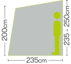 Quest Falcon Inflatable Air 390 Porch Awning A3503A 11 Quest Falcon Inflatable Air 390 Porch Awning A3503A -CampGear Universe a3503a 6 midsize