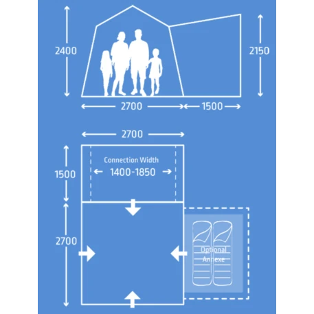Kampa Cross TG Tailgate AIR Driveaway 9120001237 2 Kampa Cross TG Tailgate AIR Driveaway 9120001237 - Image 2
