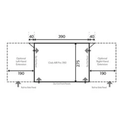 Dometic Club AIR All-Season 390 S 9120001106 2023 -CampGear Universe kampadometicclubair390 2020fp compressor 1 1 1