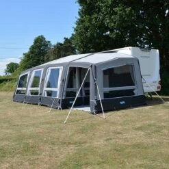 Dometic CLUB/ACE AIR All-Season Extension Right Hand S 9120001144 2022 -CampGear Universe kampagrandeallseasonextensionsboth compressor 1 2