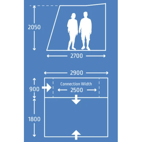 Kampa Trip VW POLED Driveaway 9120001241 2 Kampa Trip VW POLED Driveaway 9120001241 - Image 2
