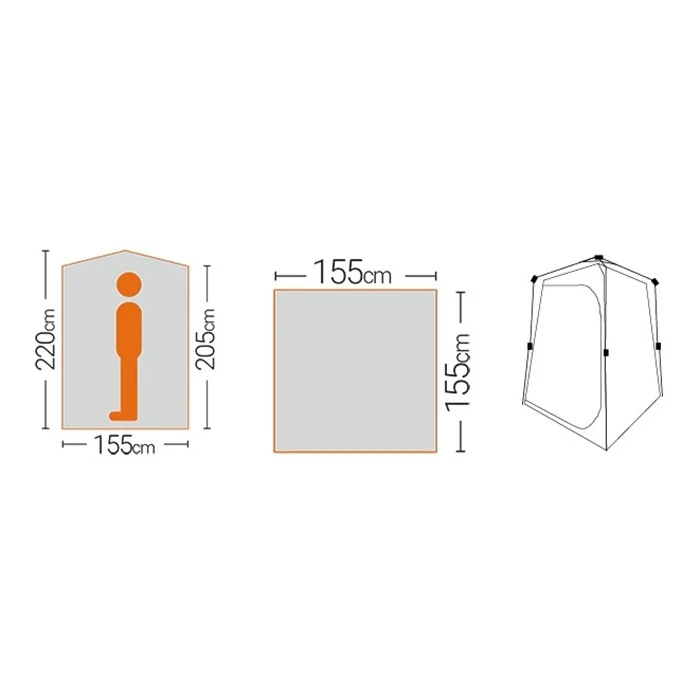 Quest Elite Instant Utility And Storage Tent 120010 4 Quest Elite Instant Utility And Storage Tent 120010 - Image 4