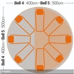 Quest Elite Bell Tent Signature 5 Metre A5001 14 Quest Elite Bell Tent Signature 5 Metre A5001 -CampGear Universe questelitesignature4 5mbellfp 1 1