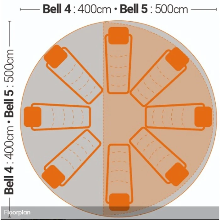 Quest Elite Bell Tent Signature 5 Metre A5001 7 Quest Elite Bell Tent Signature 5 Metre A5001 - Image 7