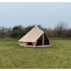 Quest Elite Bell Tent Signature 5 Metre A5001 10 Quest Elite Bell Tent Signature 5 Metre A5001 -CampGear Universe questelitesignature4mbellout compressor 1 1