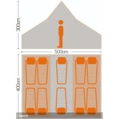 Quest Elite Bell Tent Signature Touareg A5003 -CampGear Universe questelitesignaturetouaregbelllayout compressor 1