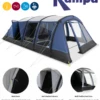 Kampa Croyde 6 AIR Package With Carpet And Groundsheet 9120001252