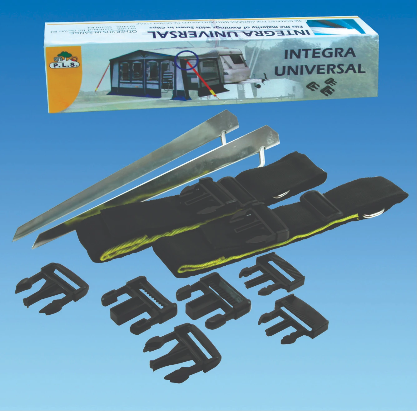 PLS BG500 Caravan Motorhome Awning Integra Universal Awning Tie Down Kit 1 PLS BG500 Caravan Motorhome Awning Integra Universal Awning Tie Down Kit