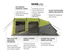 INDOOR SHOW MODEL Zempire Evo TM V2 4 Person Inflatable Tent 2023 ZE-0197003-003 -CampGear Universe s l1600 2 24 1