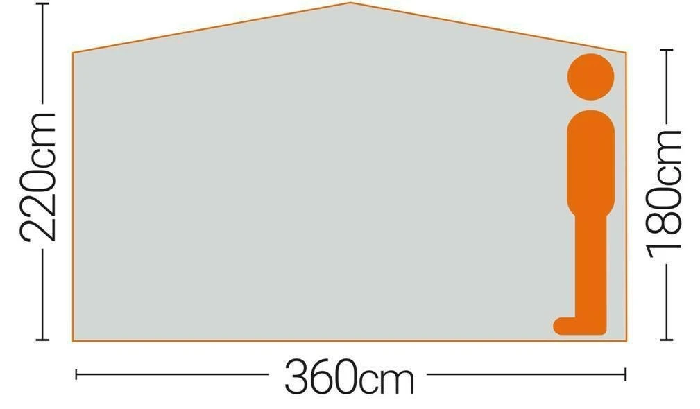 Summit Hydrahalt 2 Pop-up Tent Green