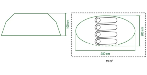 Coleman FastPitch™ Pop Up Galiano 4 Blue 2000035213 2 Coleman FastPitch™ Pop Up Galiano 4 Blue 2000035213 - Image 2