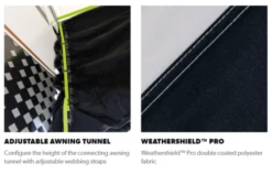 Dometic Club AIR Pro 260 /DTK261 Driveaway Awning 9120001140 -CampGear Universe s l500 1 37 1