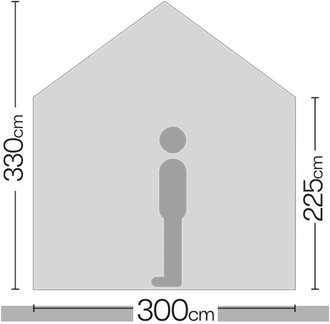 Quest Giza 3x3m Folding Gazebo SA0001 3 Quest Giza 3x3m Folding Gazebo SA0001 - Image 3
